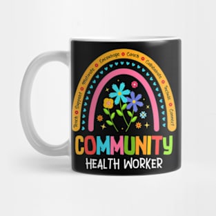 Community Health Worker Back To School Teach Mug